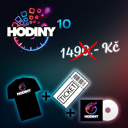 HODINY 10 LET / ROXY - Dárkový box  PRO JEDNOHO